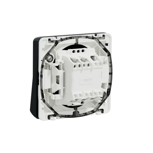 Переключатель IP55, черный, Mureva Styl Schneider MUR37021