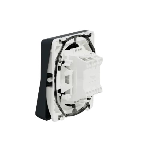 Переключатель IP55, черный, Mureva Styl Schneider MUR37021