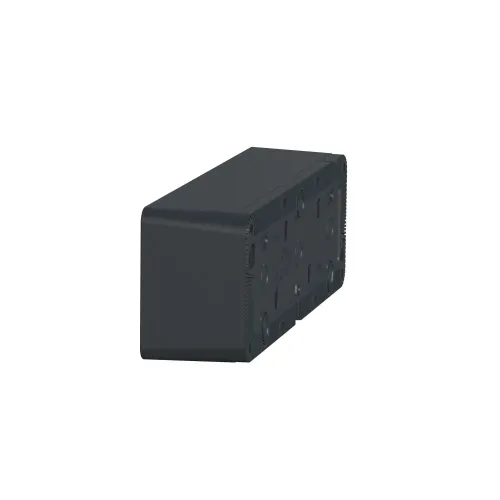 Коробка тройная для накладного монтажа IP55, черный, Mureva Styl Schneider MUR37713
