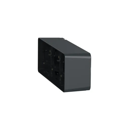 Коробка тройная для накладного монтажа IP55, черный, Mureva Styl Schneider MUR37713