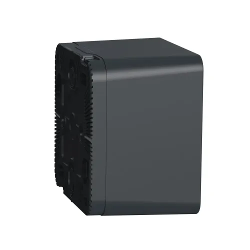 Коробка для накладного монтажа IP55, черный, Mureva Styl Schneider MUR37911