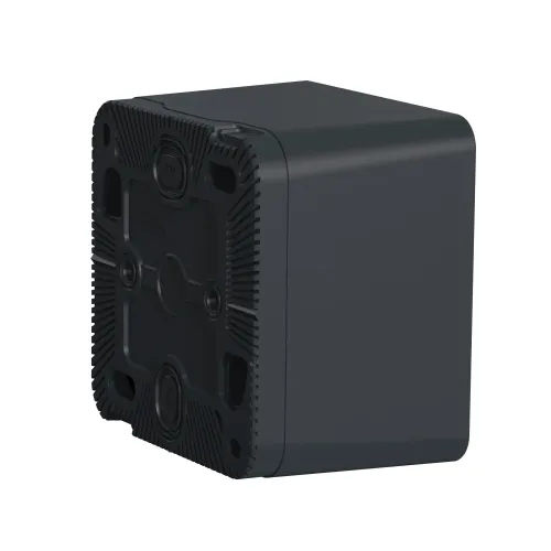 Коробка для накладного монтажа IP55, черный, Mureva Styl Schneider MUR37911