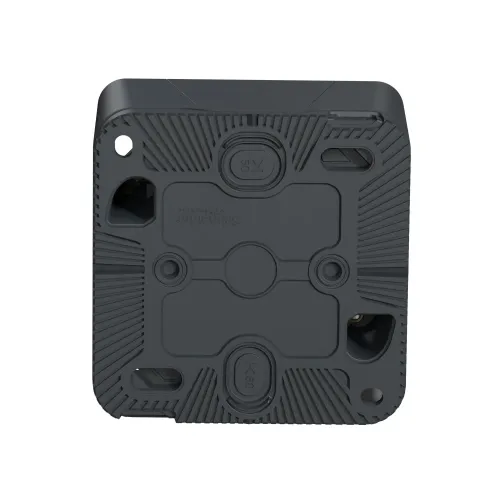 Коробка для накладного монтажа IP55, черный, Mureva Styl Schneider MUR37911