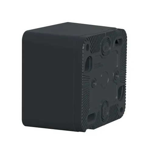 Коробка для накладного монтажа IP55, черный, Mureva Styl Schneider MUR37911