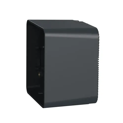 Коробка для накладного монтажа IP55, черный, Mureva Styl Schneider MUR37911