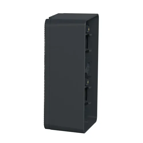 Коробка двойная вертикальная для накладного монтажа IP55, черный, Mureva Styl Schneider MUR37912