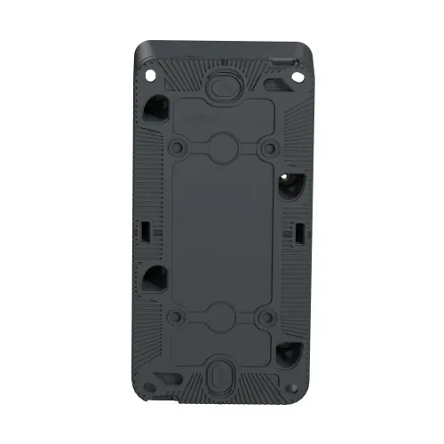 Коробка двойная вертикальная для накладного монтажа IP55, черный, Mureva Styl Schneider MUR37912