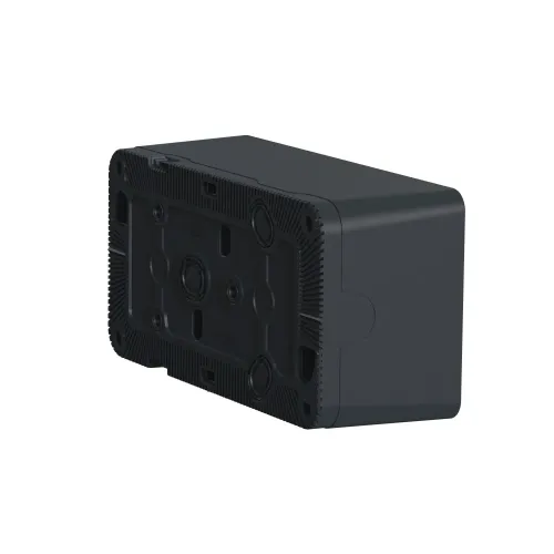 Коробка двойная для накладного монтажа IP55, черный, Mureva Styl Schneider MUR37914