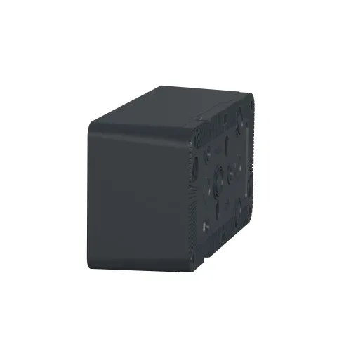 Коробка двойная для накладного монтажа IP55, черный, Mureva Styl Schneider MUR37914