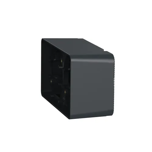 Коробка двойная для накладного монтажа IP55, черный, Mureva Styl Schneider MUR37914