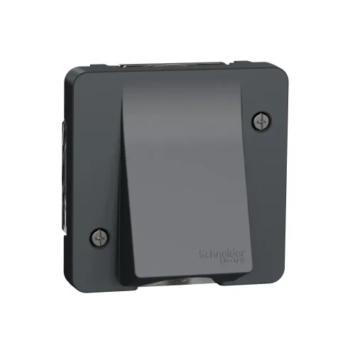 Вывод кабеля IP55, черный, Mureva Styl Schneider MUR37931