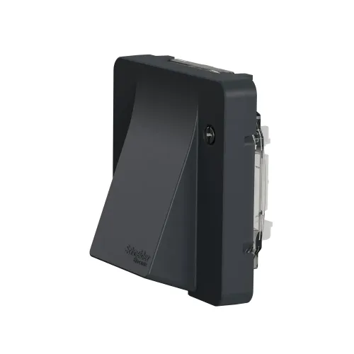 Вывод кабеля IP55, черный, Mureva Styl Schneider MUR37931