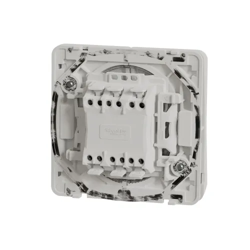 Двухклавишный переключатель IP55, белый, Mureva Styl Schneider MUR39022