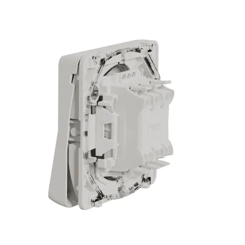 Двухклавишный переключатель IP55, белый, Mureva Styl Schneider MUR39022