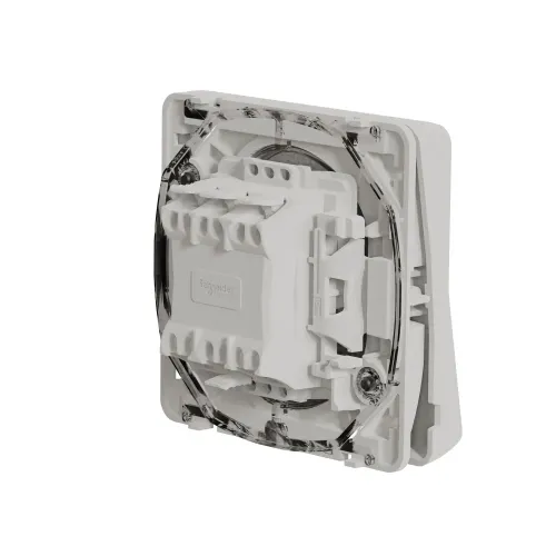 Перекрестный переключатель IP55, белый, Mureva Styl Schneider MUR39023