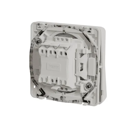 Перекрестный переключатель IP55, белый, Mureva Styl Schneider MUR39023