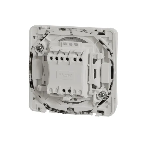 Перекрестный переключатель IP55, белый, Mureva Styl Schneider MUR39023