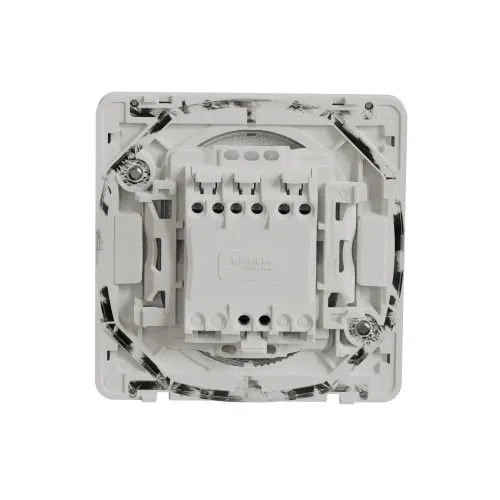 Перекрестный переключатель IP55, белый, Mureva Styl Schneider MUR39023