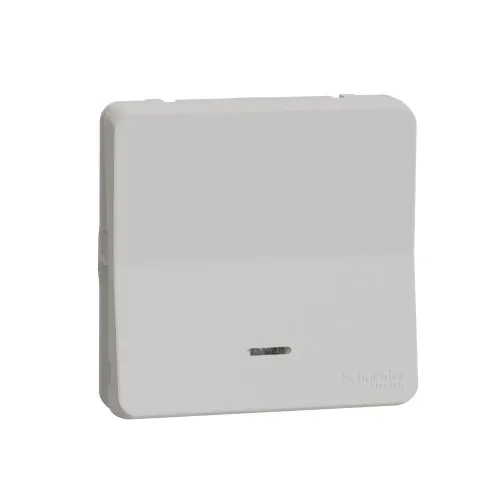 Переключатель с подсветкой IP55, белый, Mureva Styl Schneider MUR39024