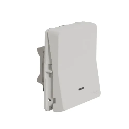 Переключатель с подсветкой IP55, белый, Mureva Styl Schneider MUR39024