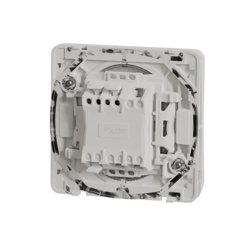 Переключатель с подсветкой IP55, белый, Mureva Styl Schneider MUR39024