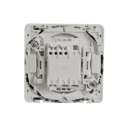 Переключатель с подсветкой IP55, белый, Mureva Styl Schneider MUR39024
