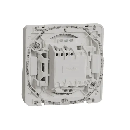 Переключатель с подсветкой IP55, белый, Mureva Styl Schneider MUR39024