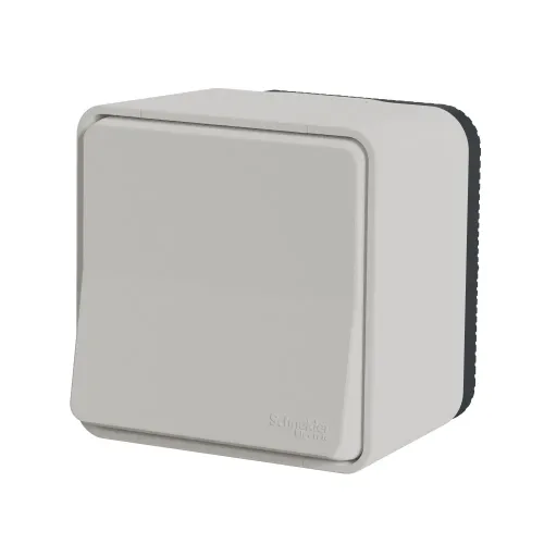 Кнопка накладная IP55, белый, Mureva Styl Schneider MUR39026