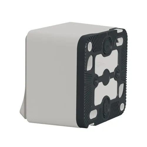 Розетка электрическая 220В, накладная IP55, белый, Mureva Styl Schneider MUR39034