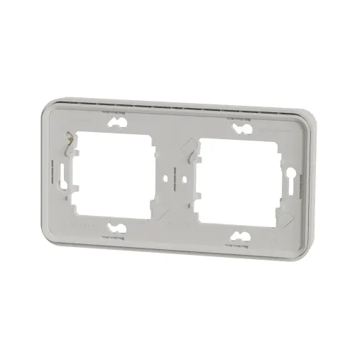 Рамка 2 поста IP55, белый, Mureva Styl Schneider MUR39101