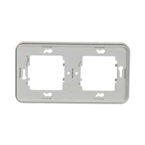Рамка 2 поста IP55, белый, Mureva Styl Schneider MUR39101