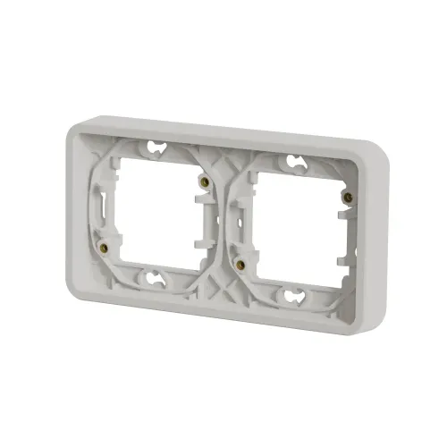 Рамка 2 поста IP55, белый, Mureva Styl Schneider MUR39101