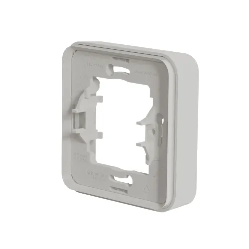 Рамка 1 пост IP55, белый, Mureva Styl Schneider MUR39107