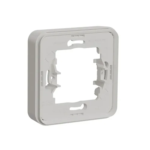Рамка 1 пост IP55, белый, Mureva Styl Schneider MUR39107
