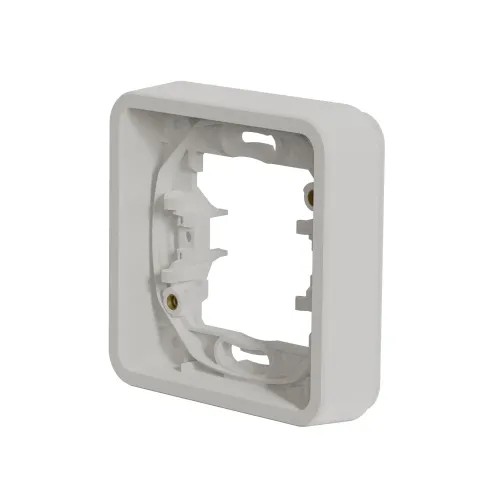 Рамка 1 пост IP55, белый, Mureva Styl Schneider MUR39107