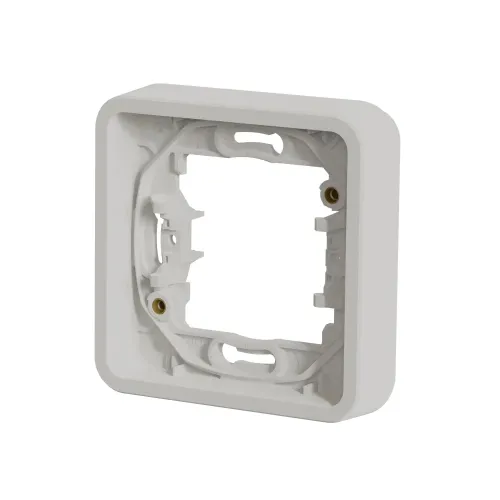 Рамка 1 пост IP55, белый, Mureva Styl Schneider MUR39107