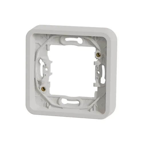 Рамка 1 пост IP55, белый, Mureva Styl Schneider MUR39107