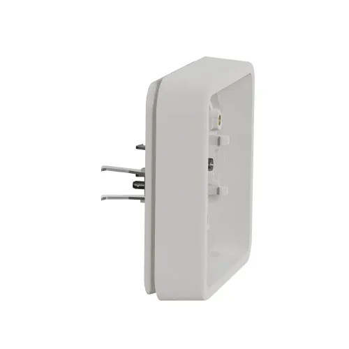 Рамка 1 пост с монтажными лапками IP55, белый, Mureva Styl Schneider MUR39108