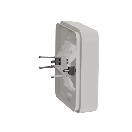 Рамка 1 пост с монтажными лапками IP55, белый, Mureva Styl Schneider MUR39108