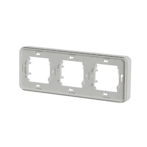 Рамка 3 поста IP55, белый, Mureva Styl Schneider MUR39109