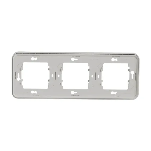 Рамка 3 поста IP55, белый, Mureva Styl Schneider MUR39109