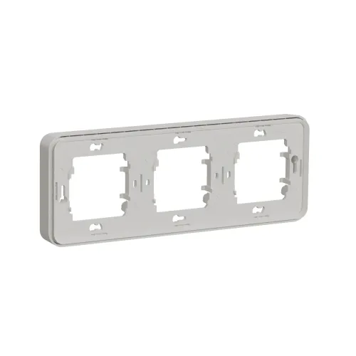 Рамка 3 поста IP55, белый, Mureva Styl Schneider MUR39109
