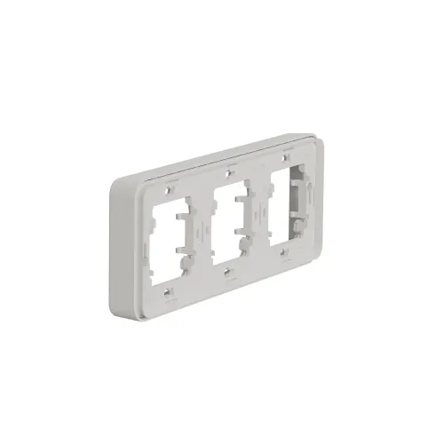 Рамка 3 поста IP55, белый, Mureva Styl Schneider MUR39109