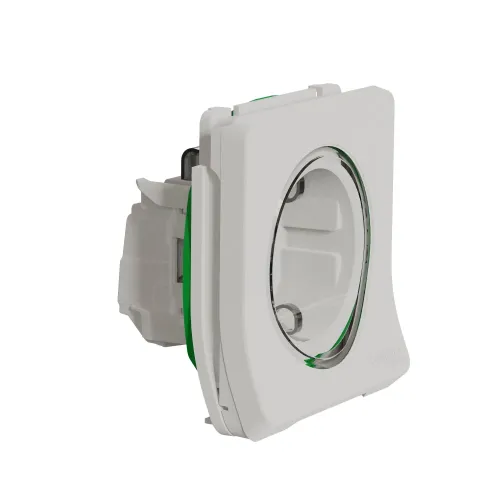Розетка электрическая 220В IP55, белый, Mureva Styl Schneider MUR39134