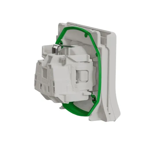 Розетка электрическая 220В IP55, белый, Mureva Styl Schneider MUR39134
