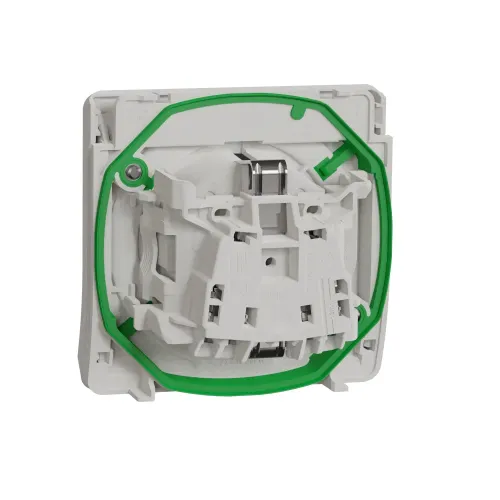 Розетка электрическая 220В IP55, белый, Mureva Styl Schneider MUR39134