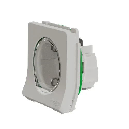 Розетка электрическая 220В IP55, белый, Mureva Styl Schneider MUR39134