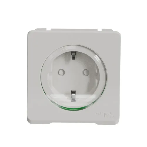 Розетка электрическая 220В IP55, белый, Mureva Styl Schneider MUR39134
