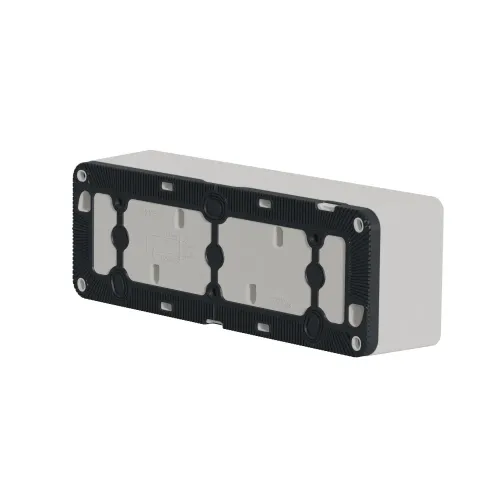 Коробка тройная для накладного монтажа IP55, белый, Mureva Styl Schneider MUR39913