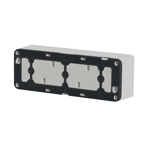 Коробка тройная для накладного монтажа IP55, белый, Mureva Styl Schneider MUR39913